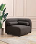Atelier Del Sofa Viktor - Sillón orejero Gris oscuro
